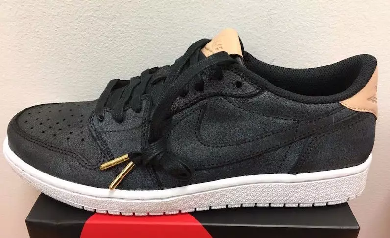 Air Jordan 1 Low OG Premium Preto Vachetta Tan