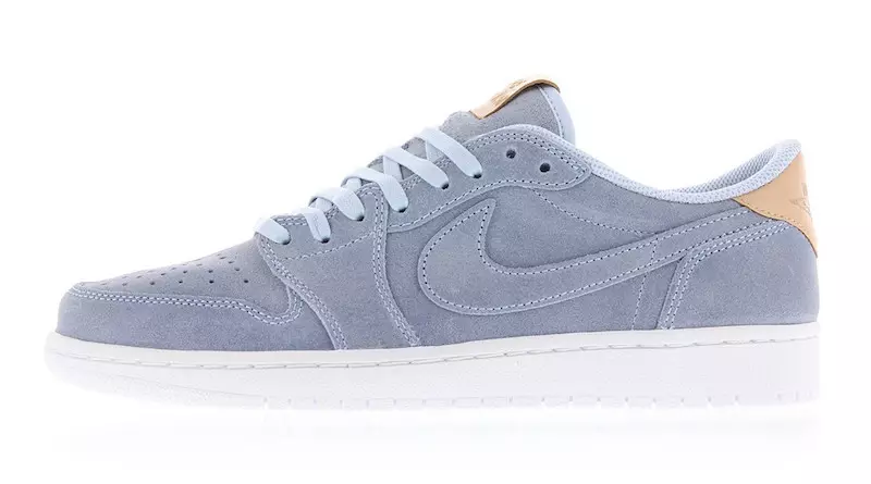 Air Jordan 1 Low OG Premium Ice Blue Vachetta Tan 905136-402