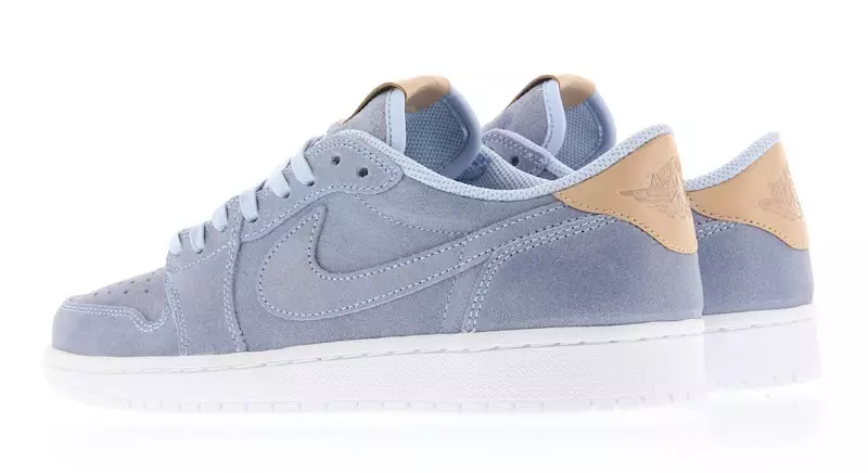 Air Jordan 1 Low OG Premium Ice Blue Vachetta Tan 905136-402