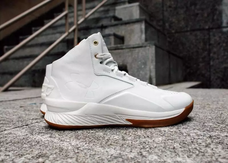 Under Armour Curry Lux Black Suede White Leader Gum