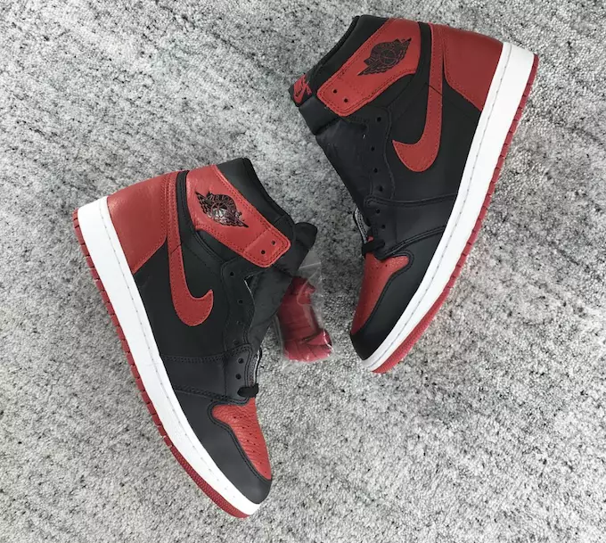 Oppdrettet 2016 Air Jordan 1 OG Nike Air