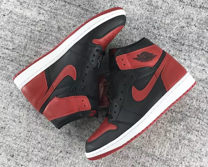 Oppdrettet 2016 Air Jordan 1 OG Nike Air