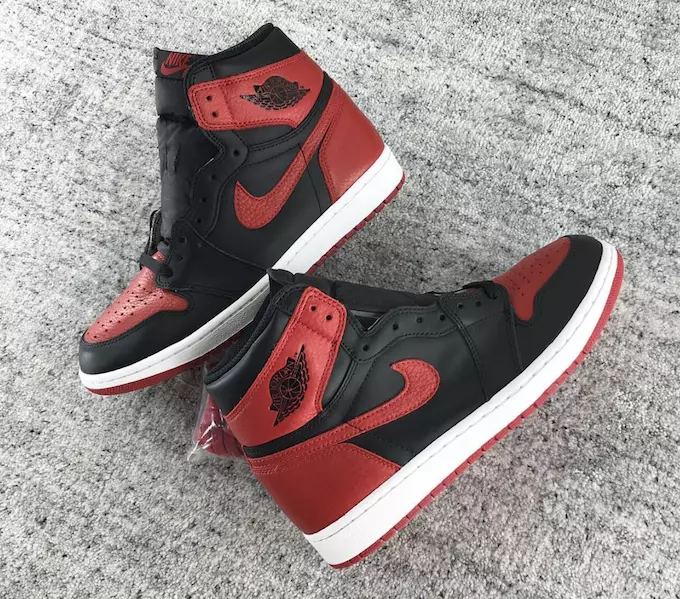 Oppdrettet 2016 Air Jordan 1 OG Nike Air