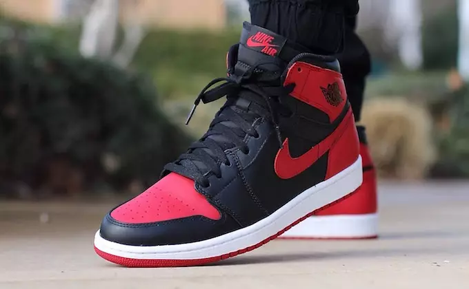 Air Jordan 1 OG Bred 2016 udgivelsesdato