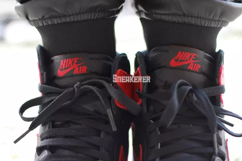 Air Jordan 1 Bred тыйым салынған 2016 ретро