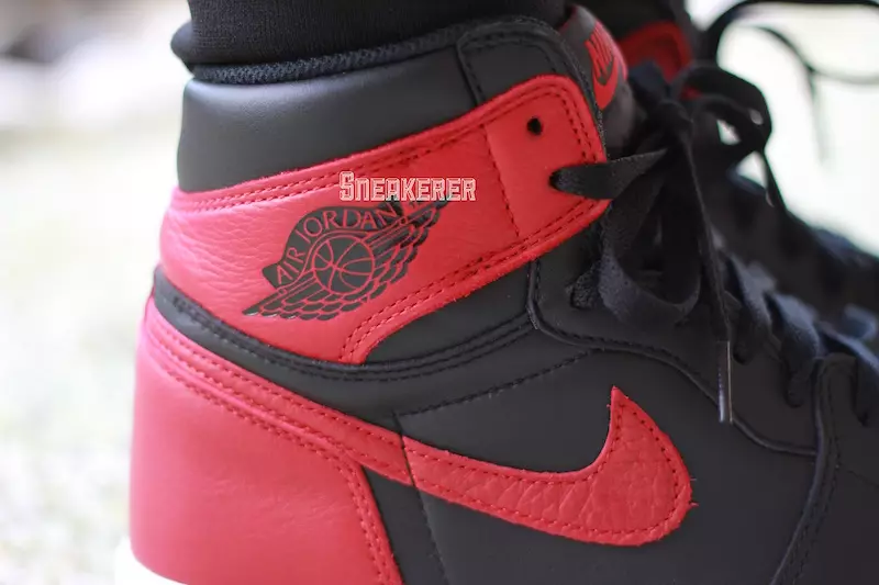 Air Jordan 1 Bred Արգելված 2016 Retro