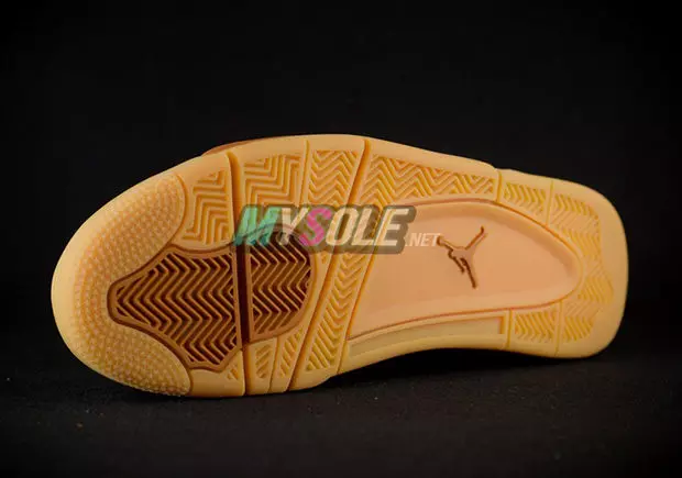 Жевательная резинка Air Jordan 4 Premium Wheat Ginger Gum Yellow