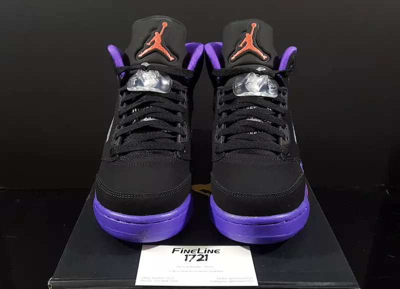 Air Jordan 5 Raptors Fierce Púrpura