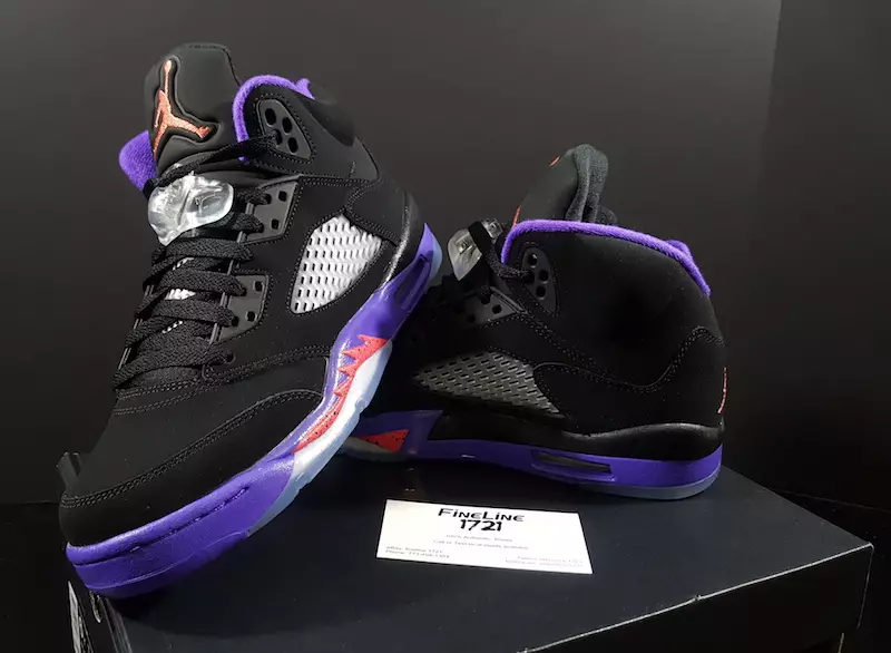 Air Jordan 5 Raptors Féroce Violet