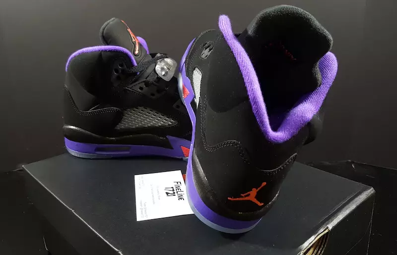 Air Jordan 5 Raptors Fierce Púrpura