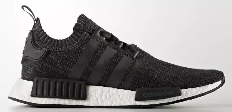 adidas NMD ზამთრის მატყლის შავი