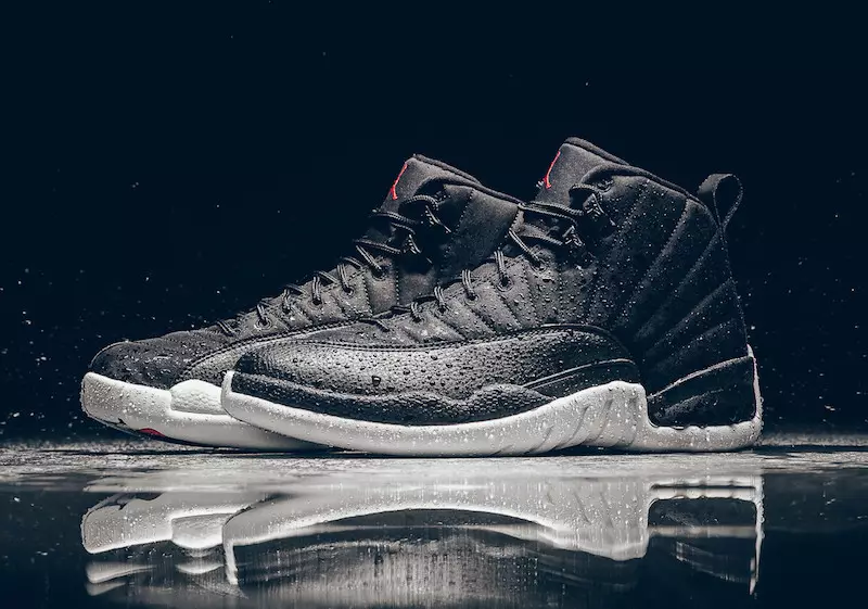 Air Jordan 12 Retro Zwart Nylon