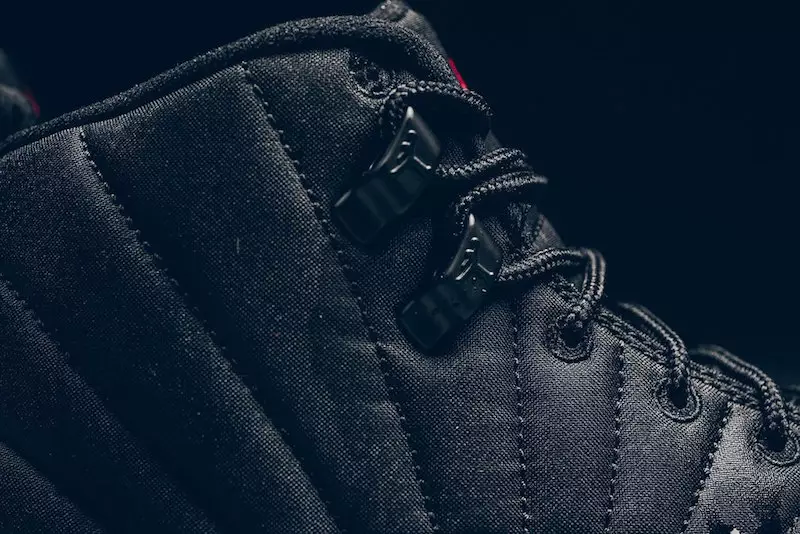 Air Jordan 12 Retro Черный Нейлон