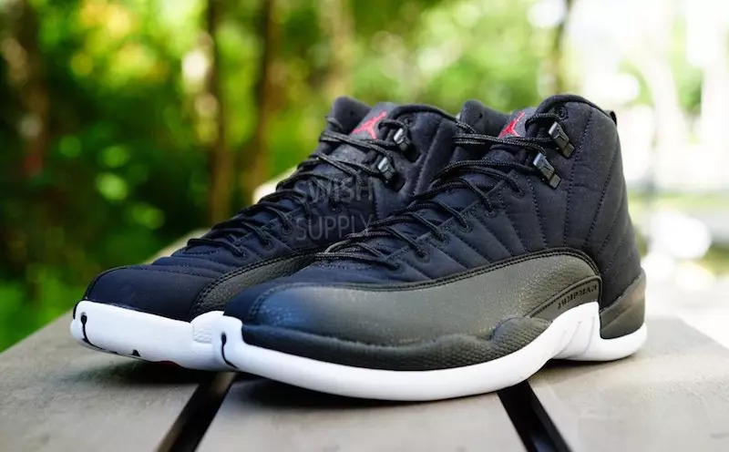 Чорний нейлон Air Jordan 12 Neoprene