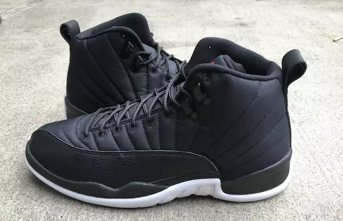 Air Jordan 12 нейлон кара суу өткөрбөйт