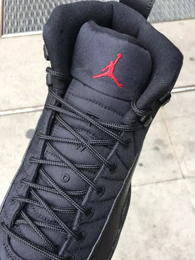 Air Jordan 12 Nylon Black Neperšlampamas