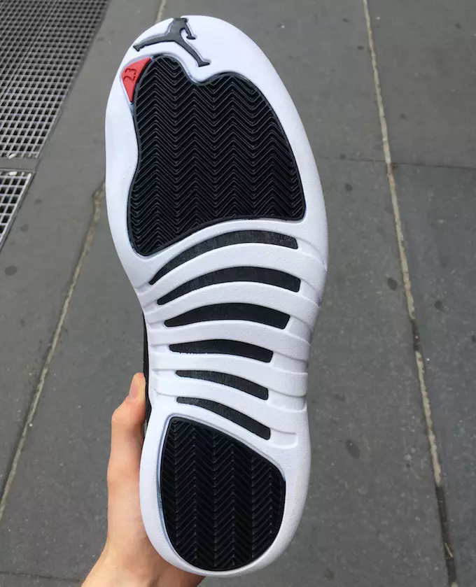 Air Jordan 12 Nylon Svart Vattentät