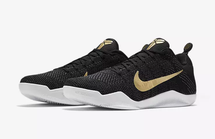 Nike Kobe 11 Elite GCR Negre Or 885869-070