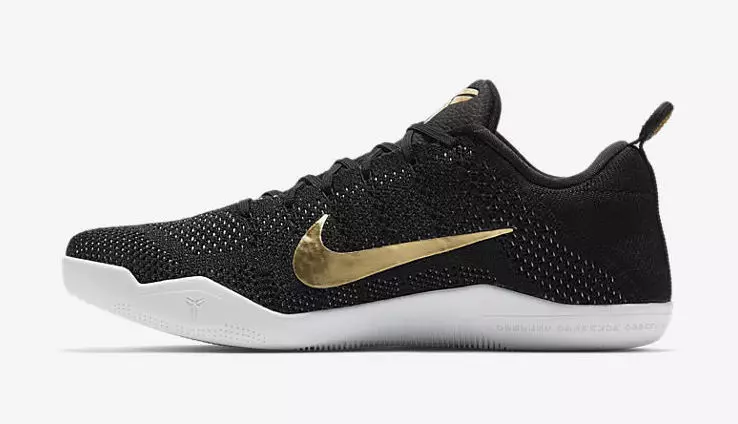 Nike Kobe 11 Elite GCR қара алтын 885869-070-