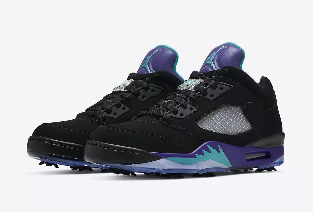 Air Jordan 5 Low Golf Black Grape CU4523-001 Megjelenés dátuma Ár