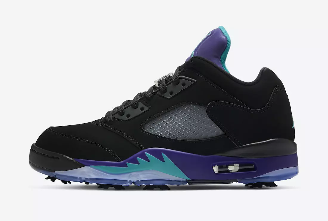 Air Jordan 5 Low Golf Black Grape CU4523-001 Julkaisupäivähinta