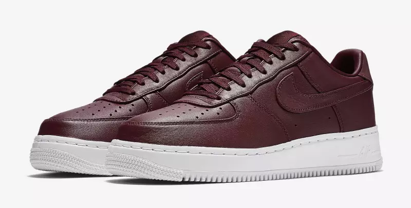 حذاء NikeLab Air Force 1 Low Blue Maroon