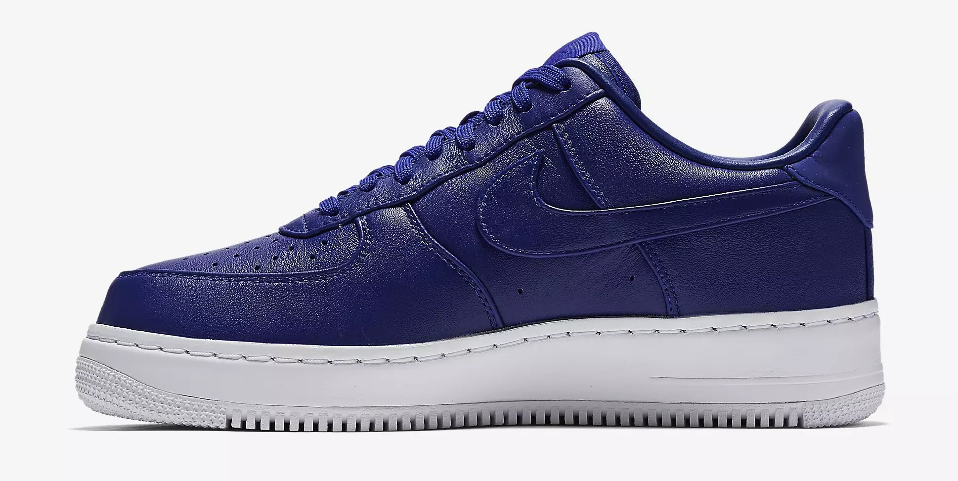 NikeLab Air Force 1 დაბალი ლურჯი მარუნი