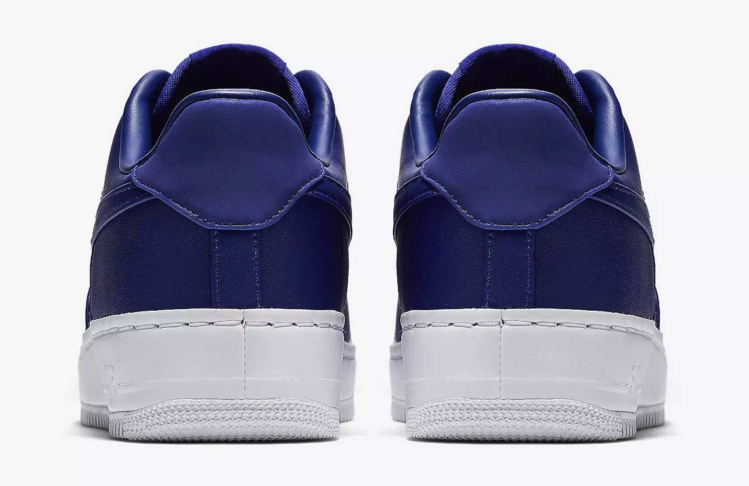 NikeLab Air Force 1 matala sininen kastanjanruskea