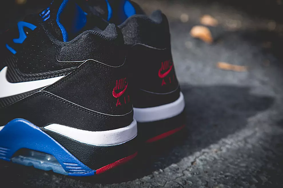 Nike Air Force 180 OG 76ers Noir Royal Rouge 2016