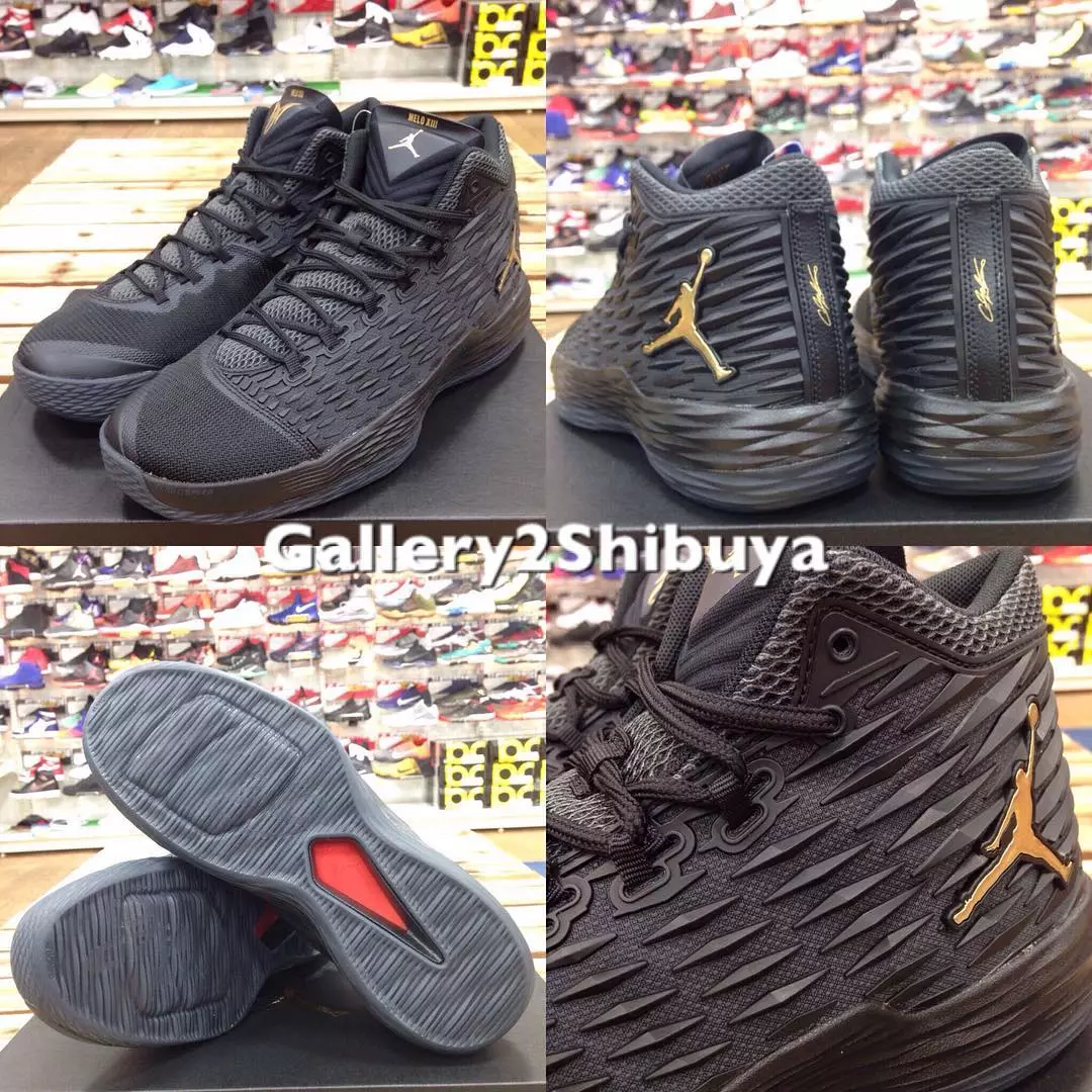 Jordan Melo M13 Emas Hitam