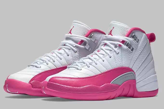 Air Jordan 12 GS Valentines Day ורוד דינמי