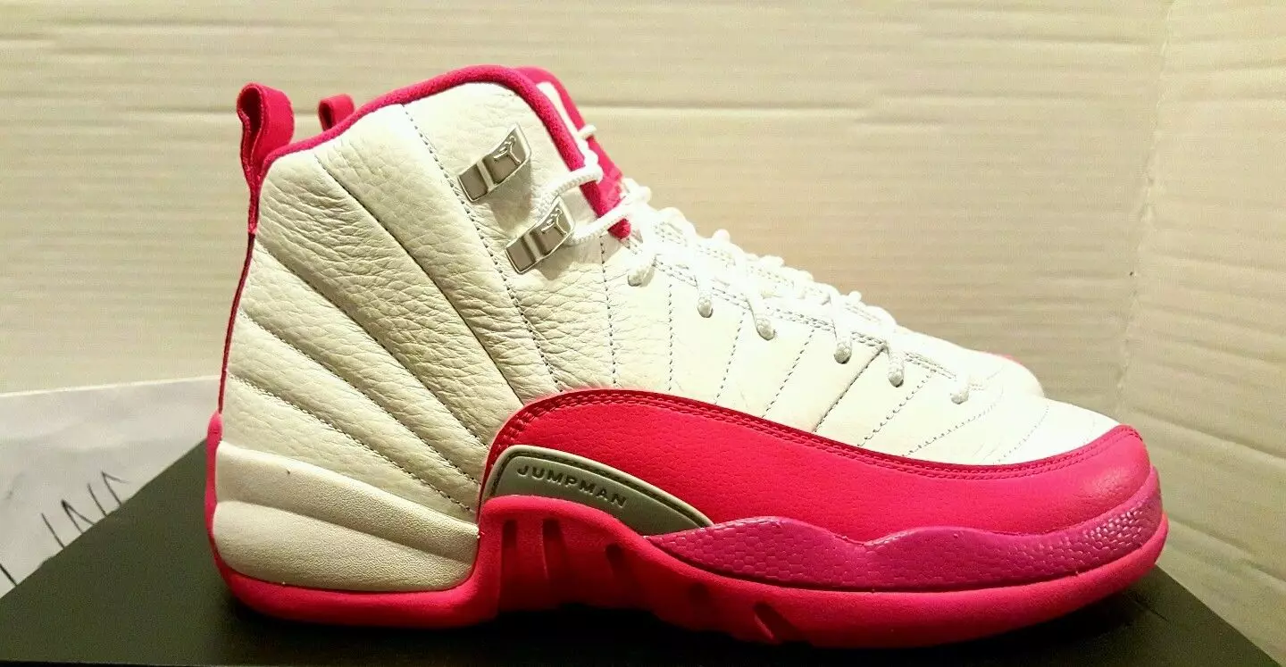 Air Jordan 12 GS Bijela Pink 510815-109