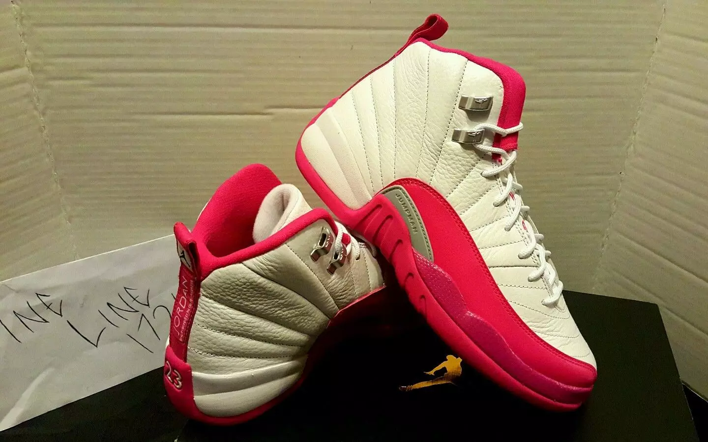 Air Jordan 12 GS Ağ Çəhrayı 510815-109