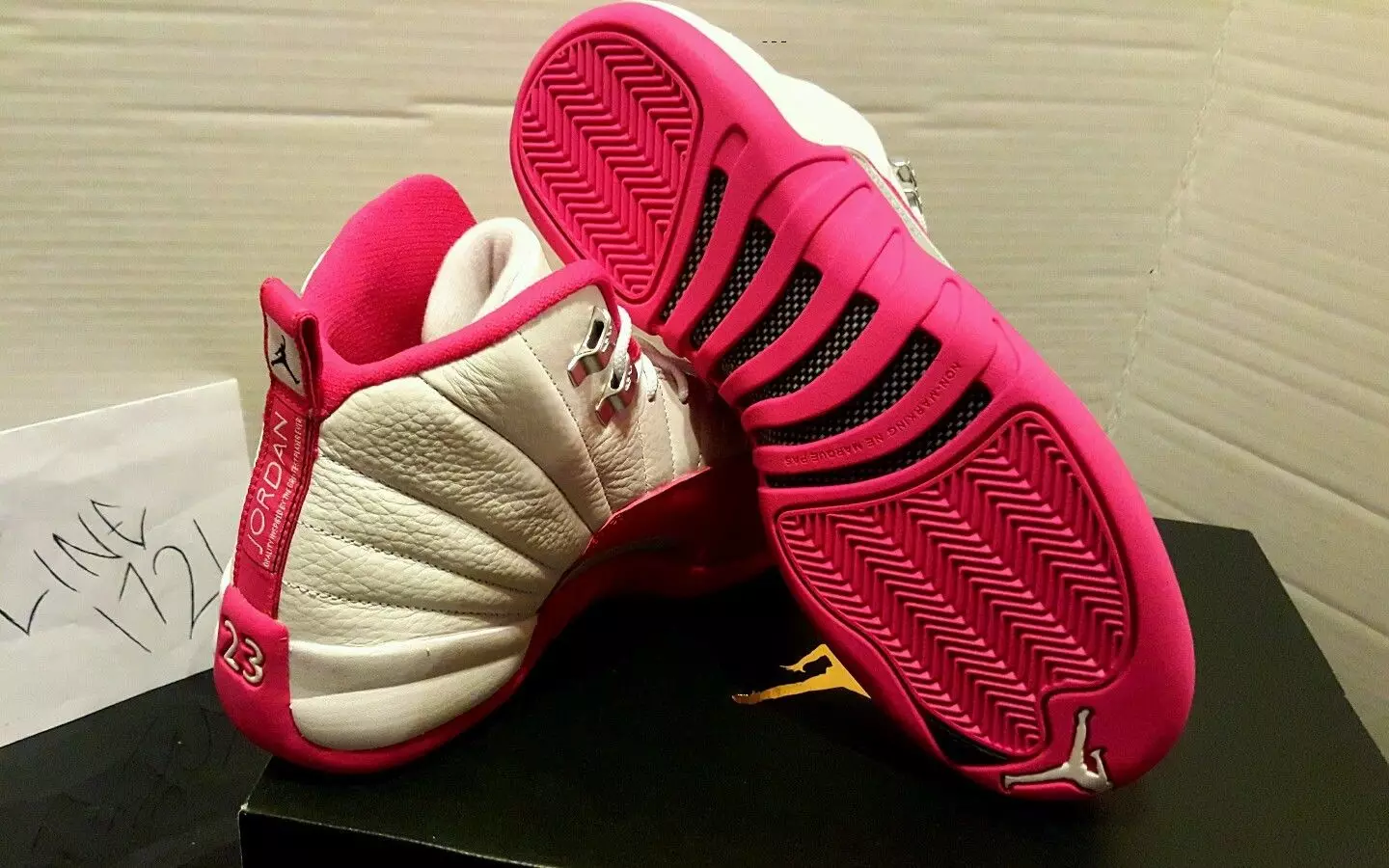 Air Jordan 12 GS Bijela Pink 510815-109