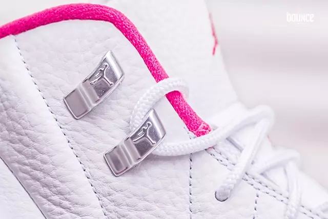 Air Jordan 12 San Valentinu White Pink