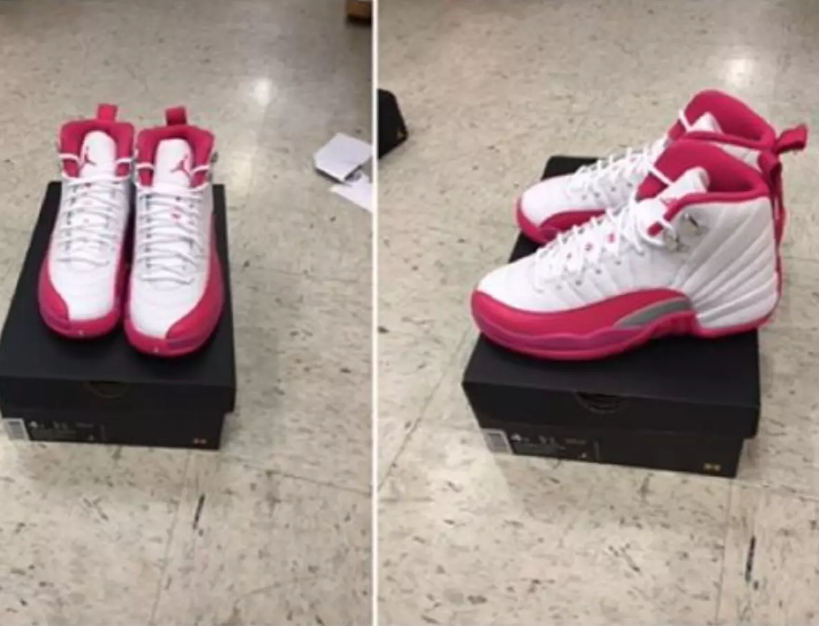 Data de llançament de les Air Jordan 12 GS White Dynamic Pink