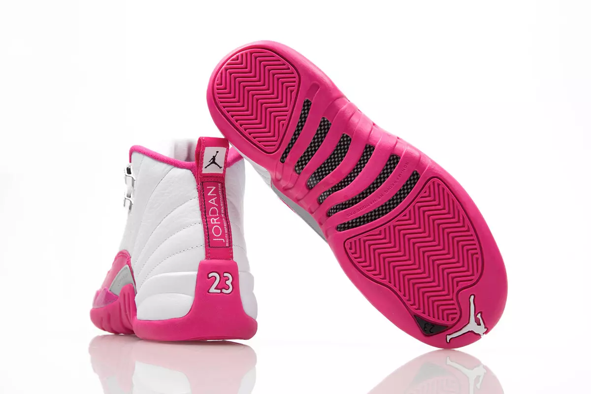 Bniet Air Jordan 12 Pink White