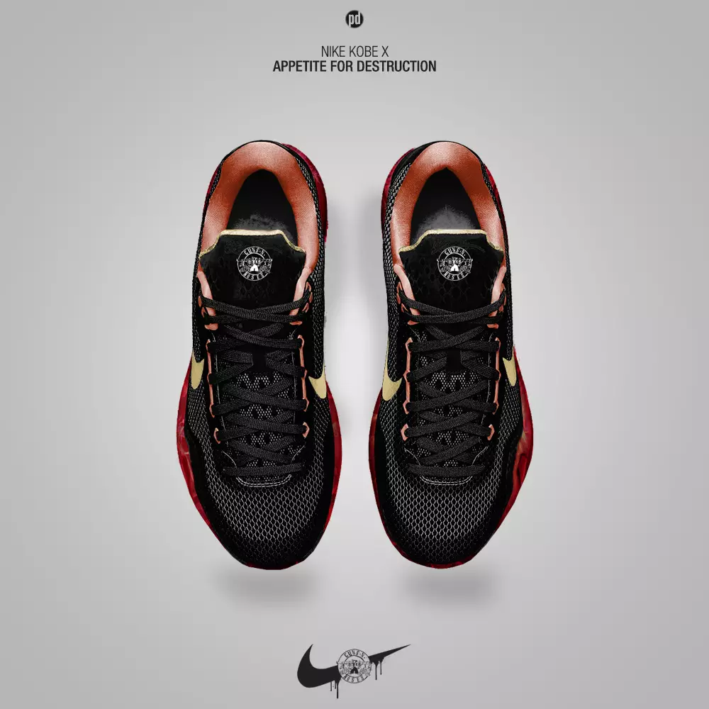 Nike Kobe 10 Appetit fir Zerstéierung