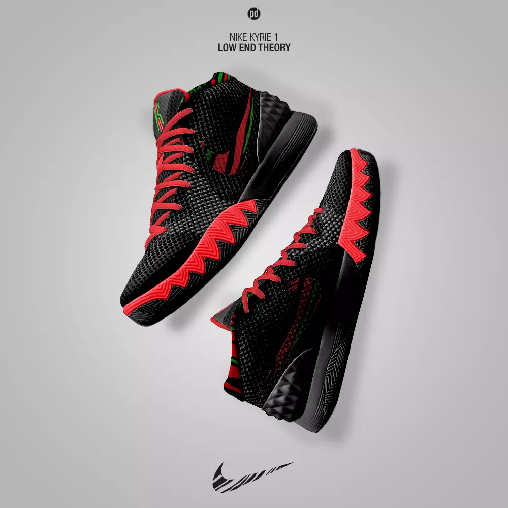 Disegni di copertine per album Nike Basketball