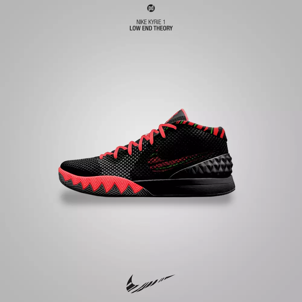 Teoria de baixo custo do Nike Kyrie 1