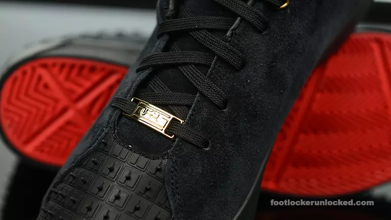 LeBron 13 Lifestyle Zwart Goud Rood