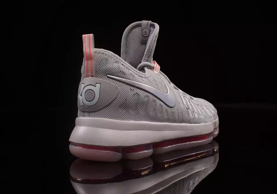 Nike KD 9 LMTD 예열 울프 그레이