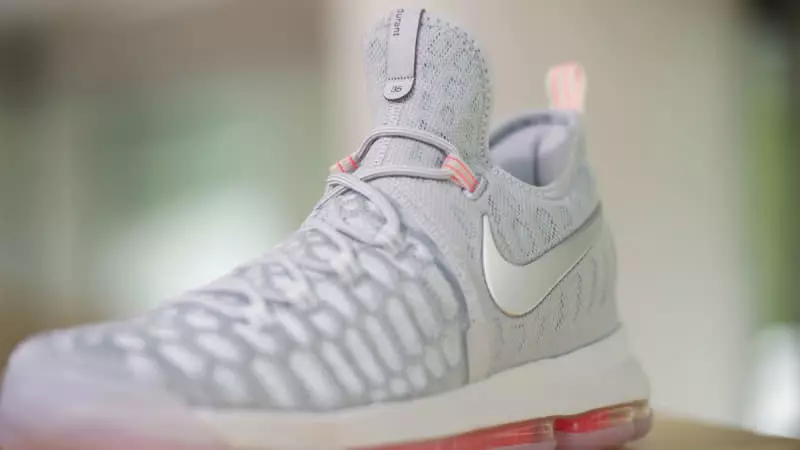 Nike KD 9 Màu hồng xám mát mẻ