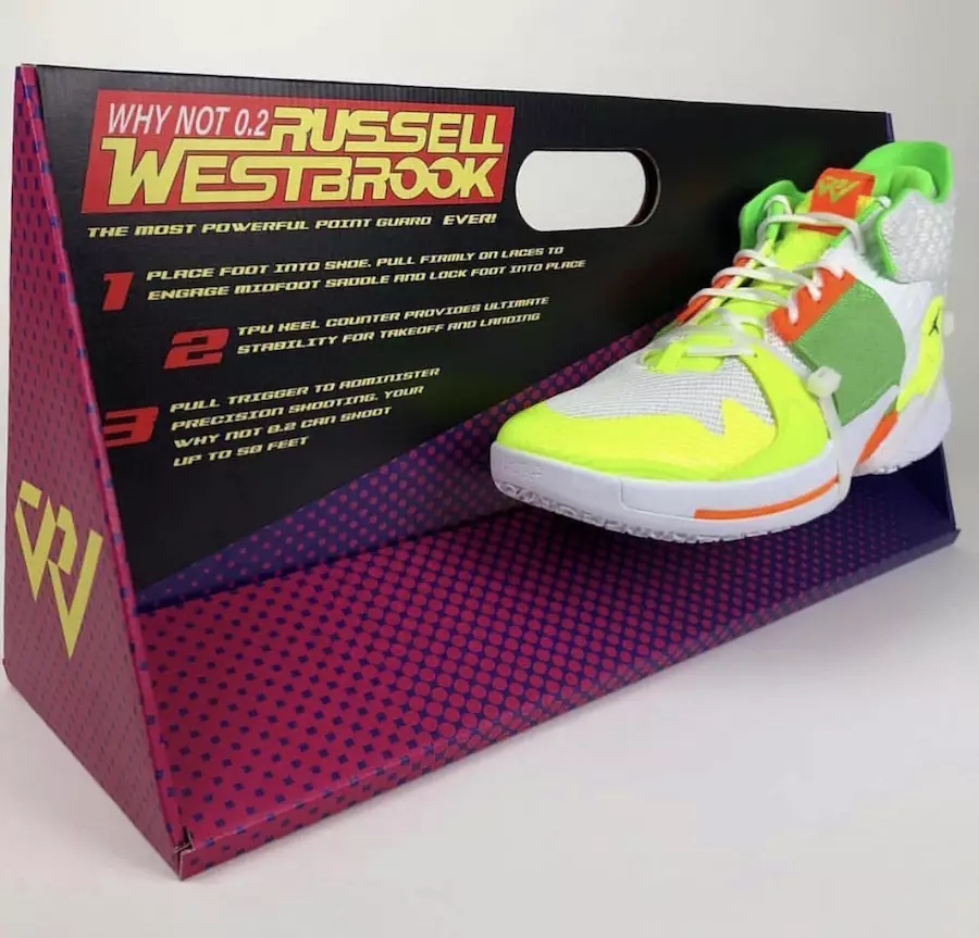 Jordan Why Not Zer0.2 Super Soaker Data de lançamento da amostra