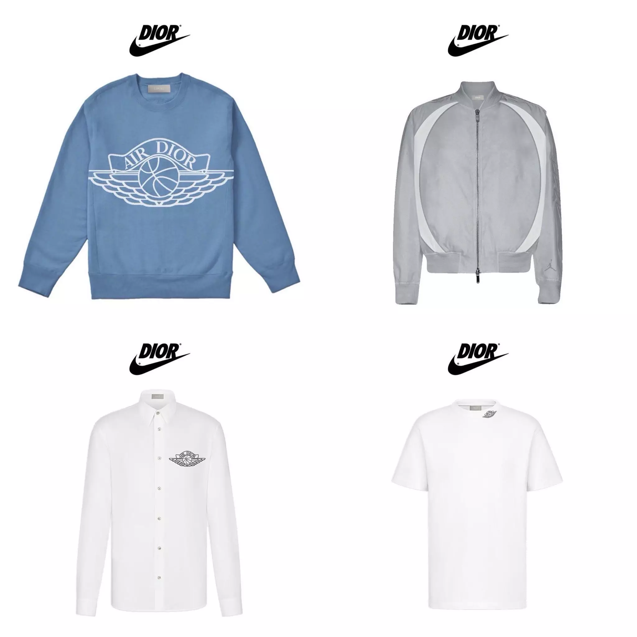 Dior Air Jordan 1 Apparel Collection