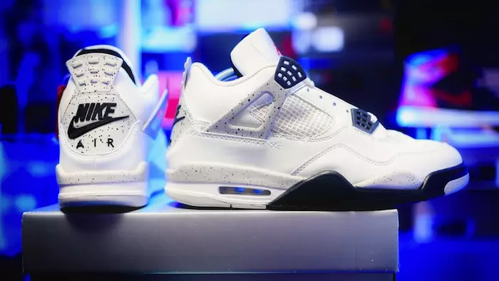 Nike Air Jordan 4 Ağ Sement 2016