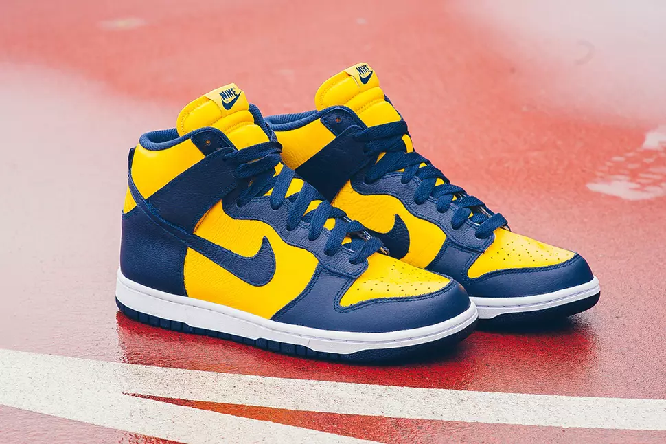 Nike Dunk High Michigan UNLV Datumi izdavanja