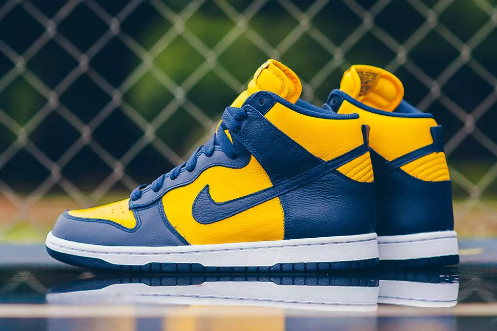 Tarehe za Kutolewa kwa UNLV ya Nike Dunk High Michigan