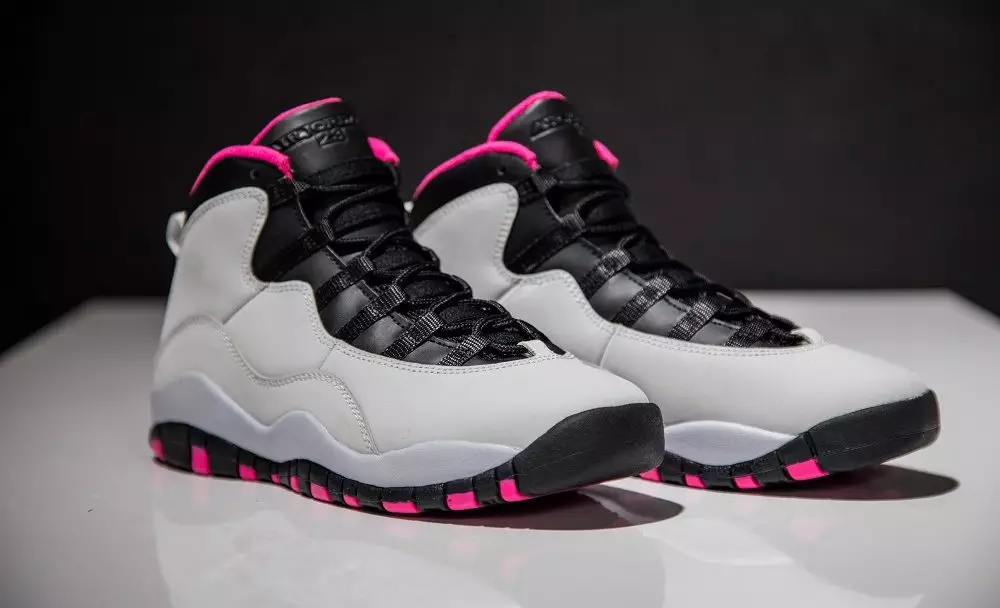 Air Jordan 10 ретро қызғылт түсті