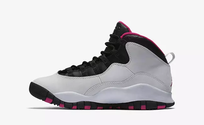 Leuchtend rosa Air Jordan 10 GS